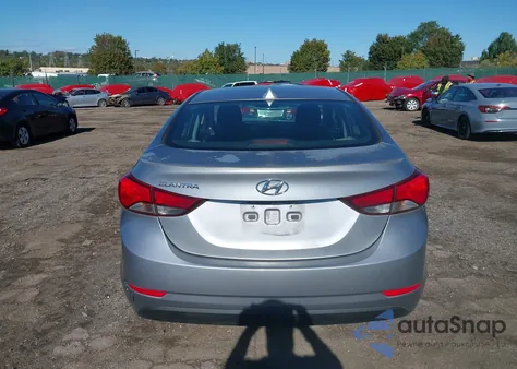 2016 Hyundai Elantra Value Edition из США, поврежденный, VIN 5NPDH4AE1GH773178